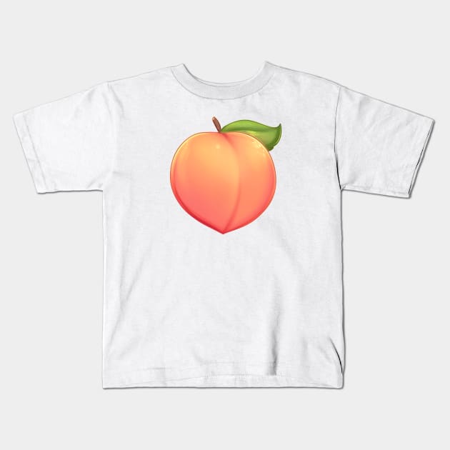 Peach Merchandise Kids T-Shirt by Peach